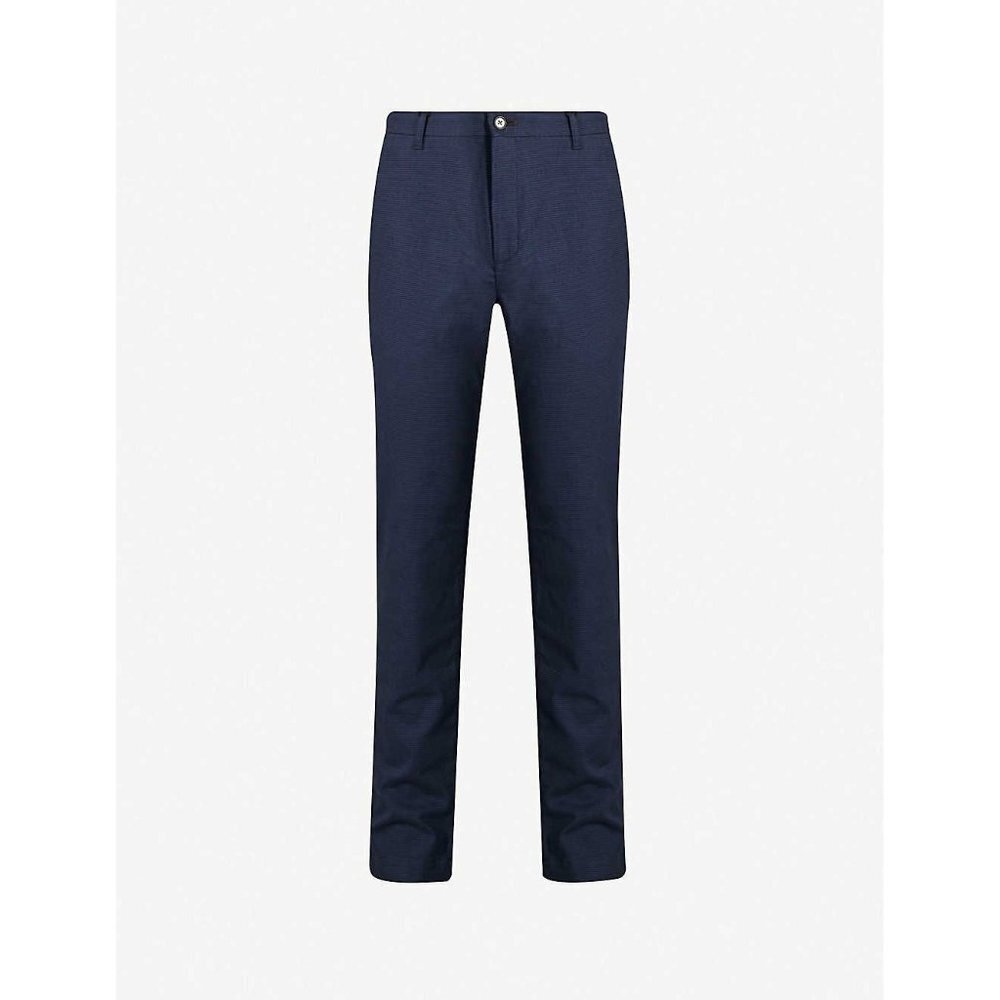 Ted Baker Men's SLINTEA Slim Fit Textured Cotton Pants
